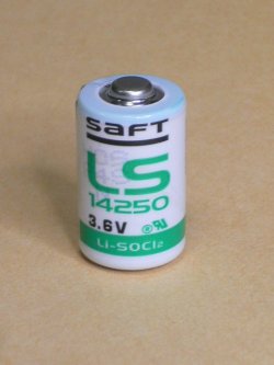 画像1: SAFT　1/2AA　リチウム電池　LS14250