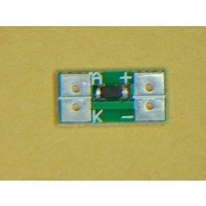 画像: 定電流レギュレータ (CCR) NSI45020 基板 LED用パターン付