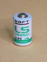 画像: SAFT　1/2AA　リチウム電池　LS14250