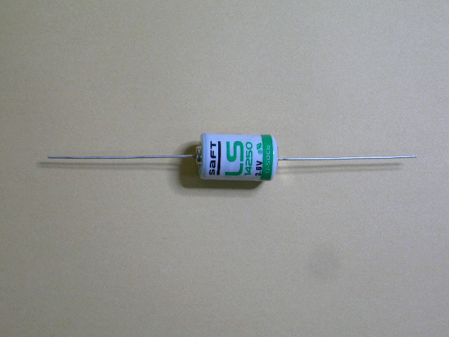 画像: 【在庫販売】　Saft 1/2AA リチウム電池 リード端子　LS14250-AX　